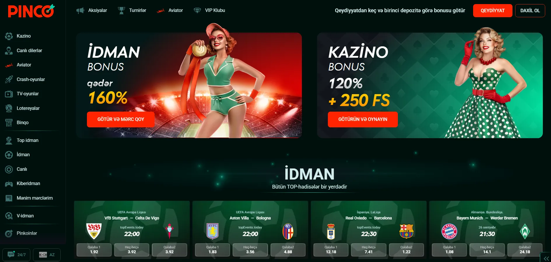 Oyunçuların Pinco kazino AZ rəyləri və təcrübələri: real oyunçu fikirləri Oyunçuların Pinco kazino AZ rəyləri və təcrübələri